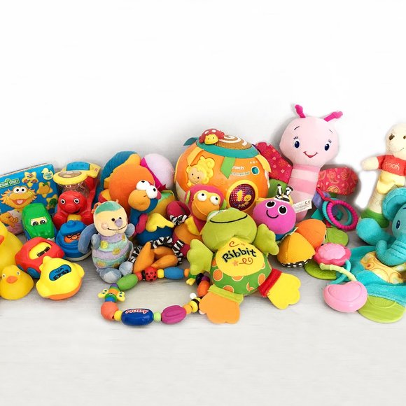 Bundle Baby Infant Interactive Toys Teethers Rattles - Picture 1 of 5